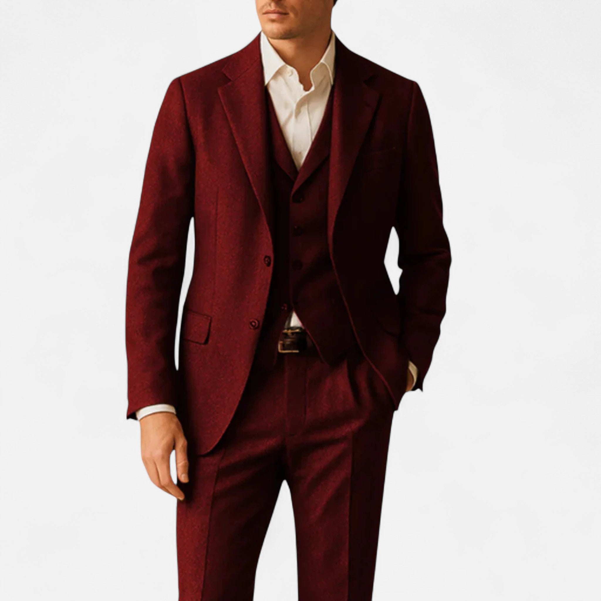 Valmonti | Men’s Vintage Three-Piece Suit