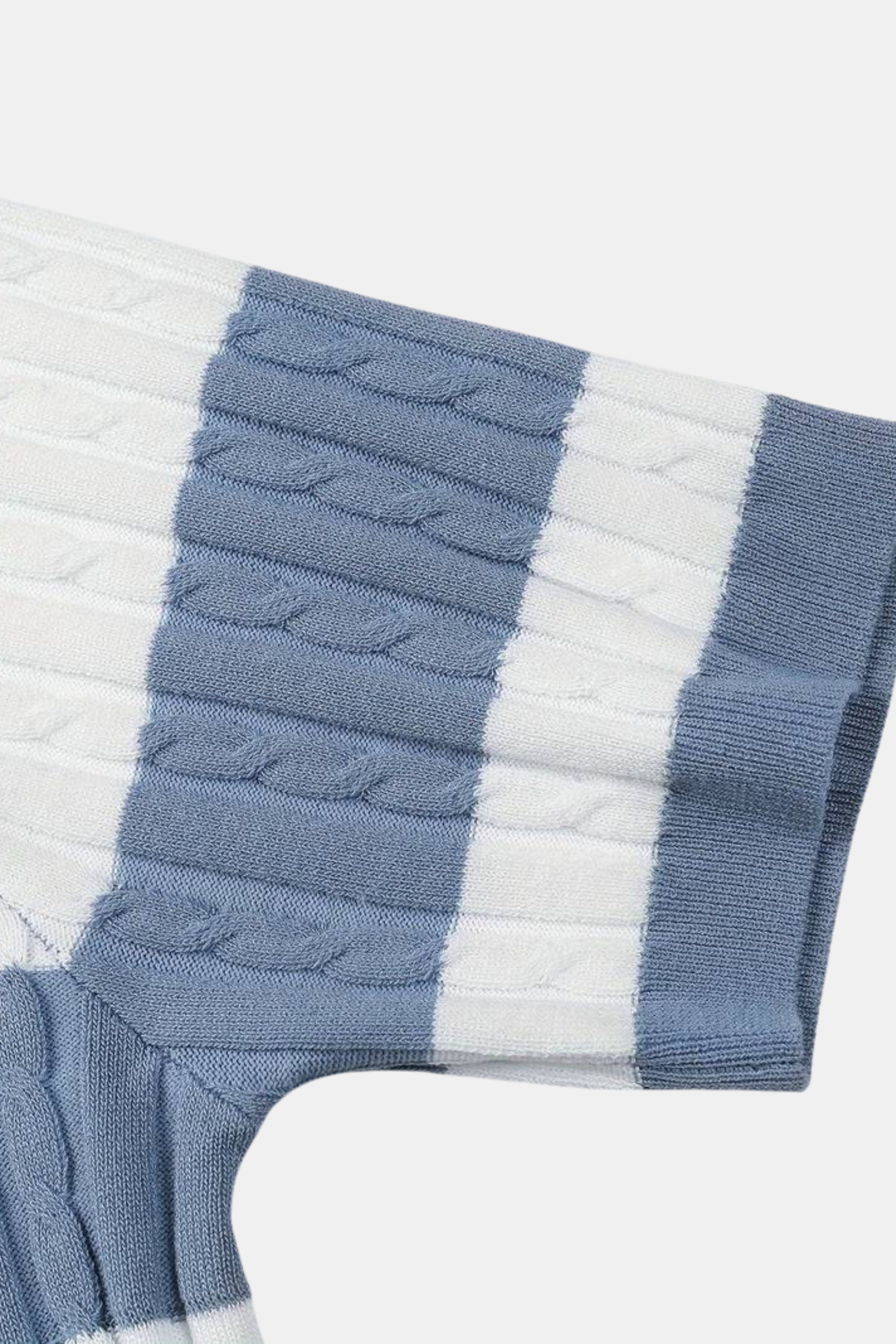 Stripet herrepoloshirt med korte ærmer – Sporty & Elegant