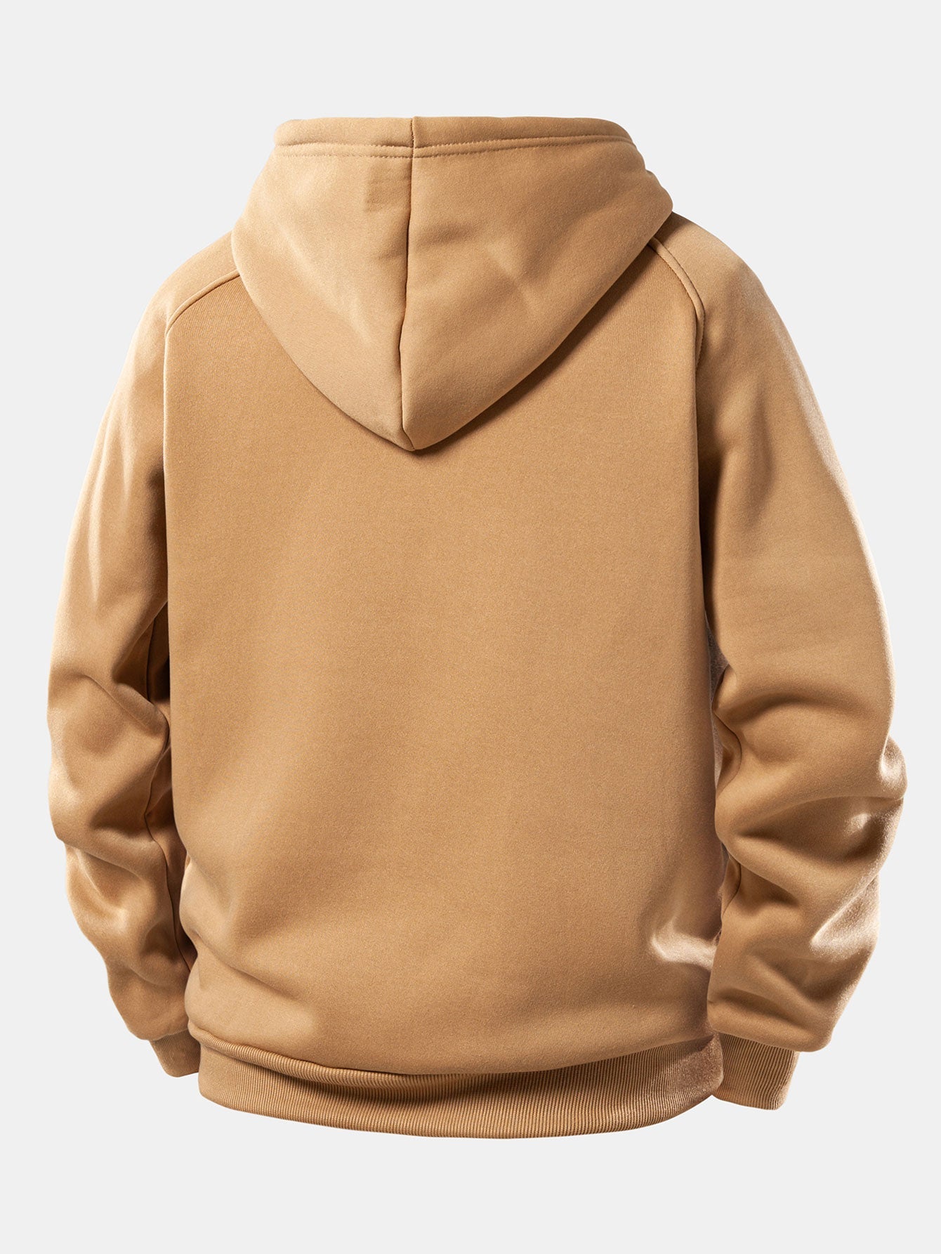 Men’s Raglan Hoodie Tracksuit – Regular Fit Polyester Set for Everyday Casual Wear