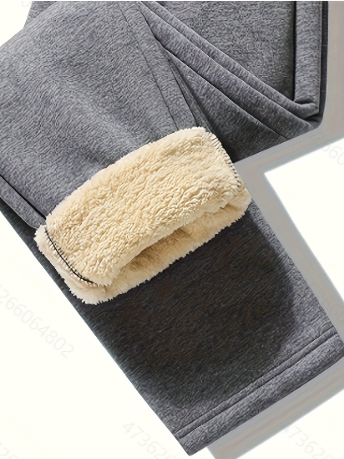 Pánské jogger kalhoty s fleecovou podšívkou – teplé zúžené tepláky s elastickým pasem a náplety u kotníků