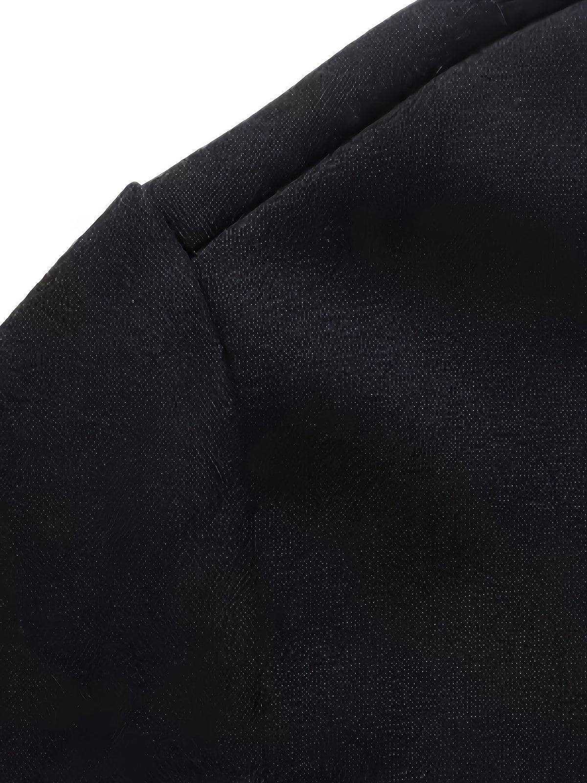 Sudadera de hombre con cremallera de un cuarto y forro polar – Capa cálida con cuello alto para otoño e invierno