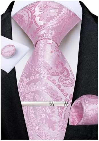 Men’s Paisley Formal Tie Set – Refined Accessories for Weddings and Special Events