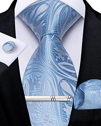 Men’s Paisley Formal Tie Set – Refined Accessories for Weddings and Special Events