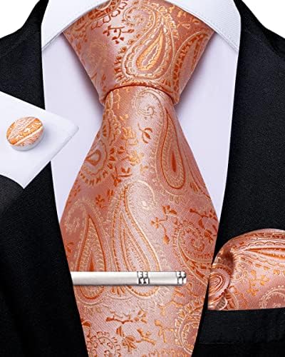 Men’s Paisley Formal Tie Set – Refined Accessories for Weddings and Special Events