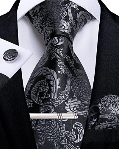 Men’s Paisley Formal Tie Set – Refined Accessories for Weddings and Special Events