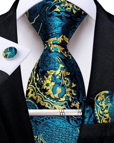 Men’s Paisley Formal Tie Set – Refined Accessories for Weddings and Special Events