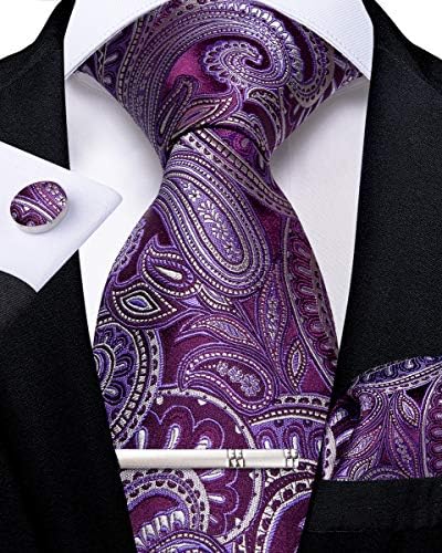 Men’s Paisley Formal Tie Set – Refined Accessories for Weddings and Special Events
