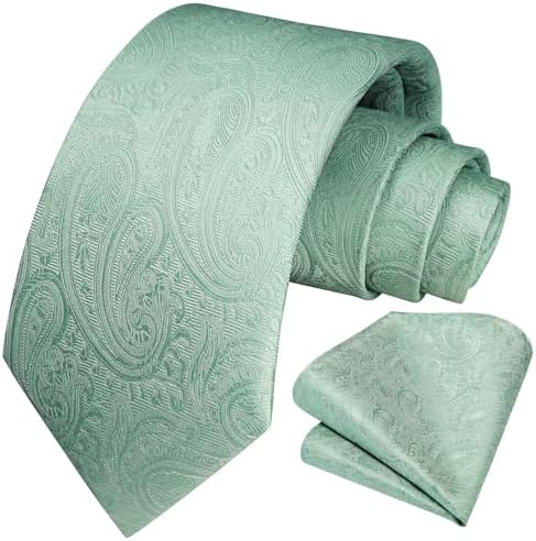 Pánská sada kravat s paisley žakárovým vzorem – elegantní formální doplňky na svatby a společenské události