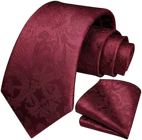 Pánská sada květované paisley kravaty – elegantní formální doplněk na svatby a společenské události