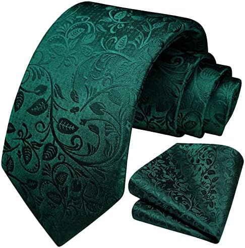 Pánská sada kravat s paisley žakárovým vzorem – elegantní formální doplňky na svatby a společenské události