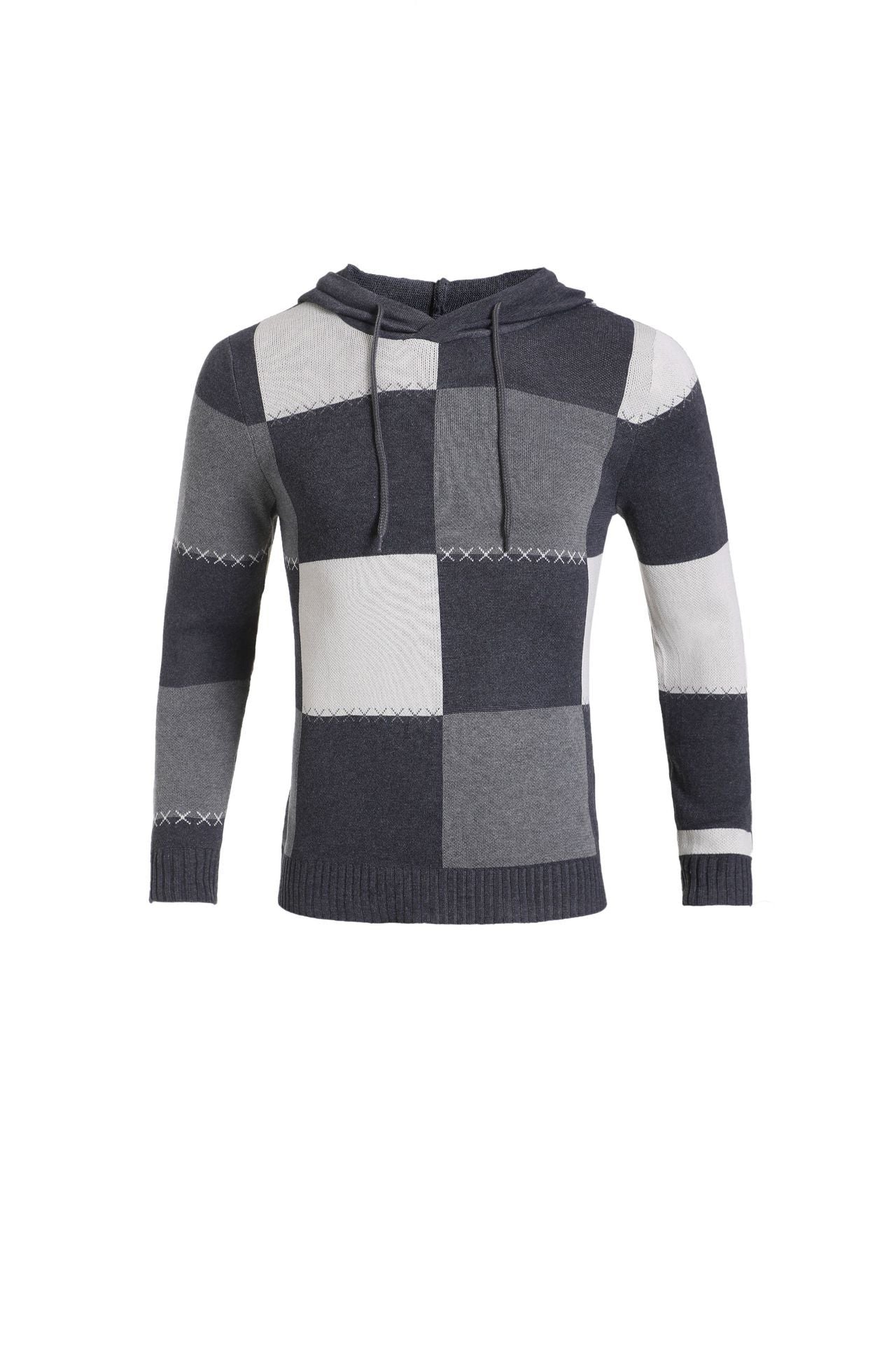 Gilet zippé texturé pour homme – Maille à col montant pour une tenue élégante et décontractée
