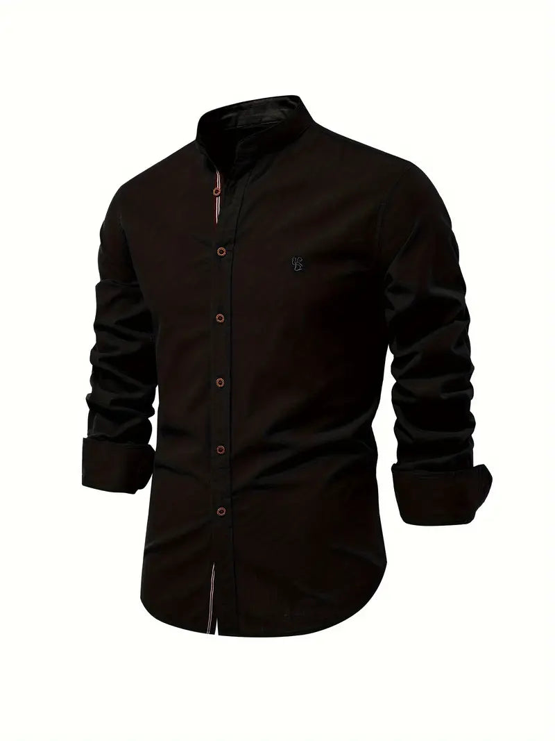 Men’s Classic Button Shirt – Elegant Comfortable Breathable Stylish Casual Smart Everyday Wear