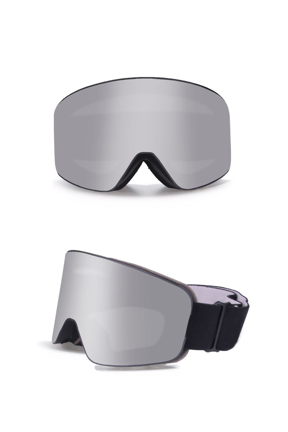 Pánské lyžařské brýle s dvojitým zorníkem – proti zamlžování, s UV ochranou, odolné proti větru, na snowboard a outdoorové sporty