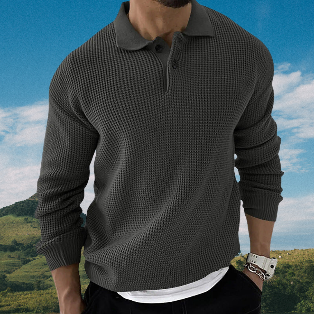 Maglione alla Moda da Uomo in Maglia per Comfort, Uso Quotidiano e Look Versatili