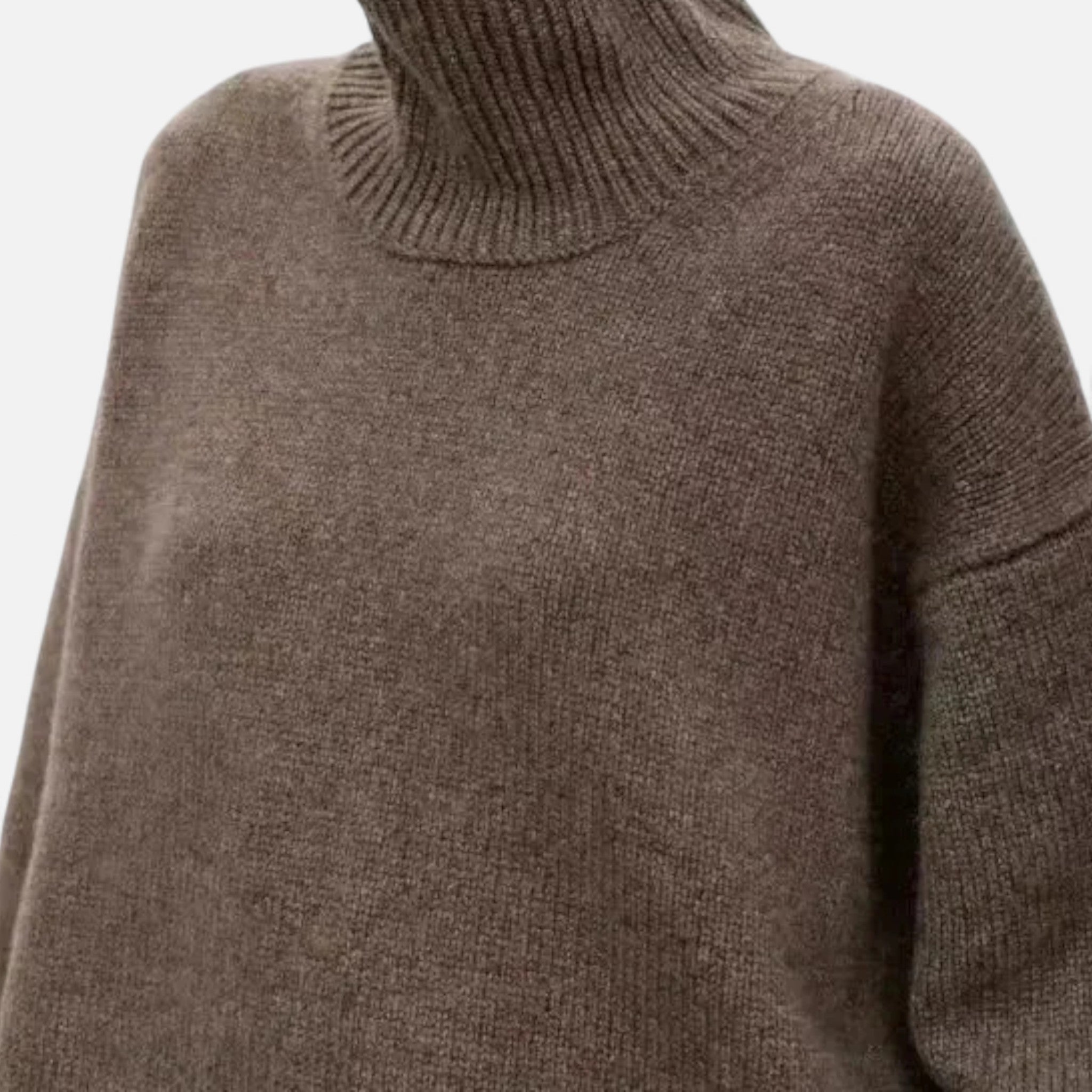 Valmonti | Women’s Wool Sweater – Timeless Turtleneck Elegance