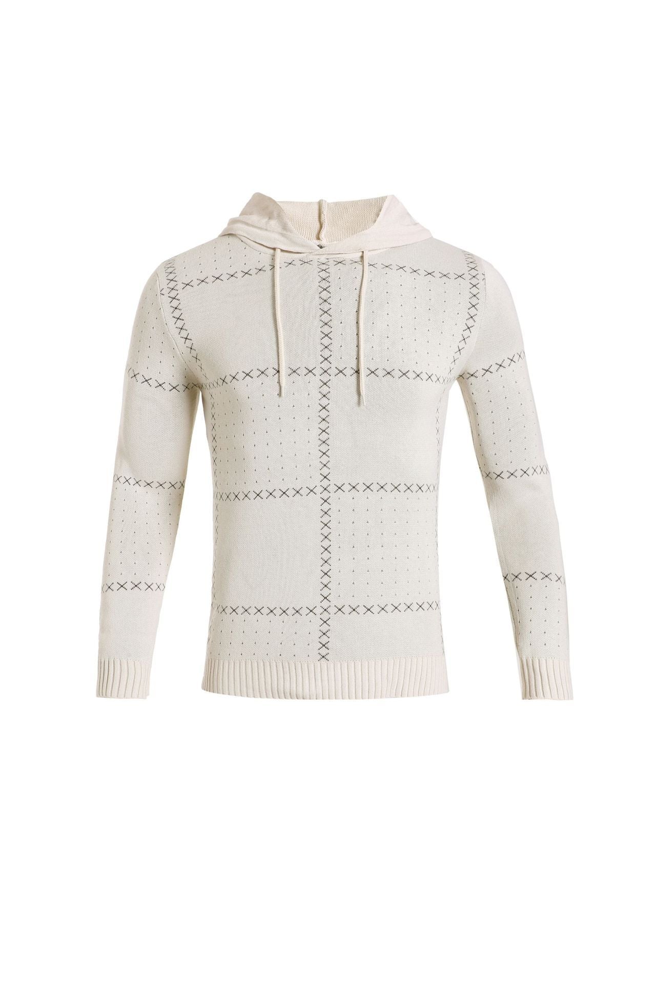 Gilet zippé texturé pour homme – Maille à col montant pour une tenue élégante et décontractée
