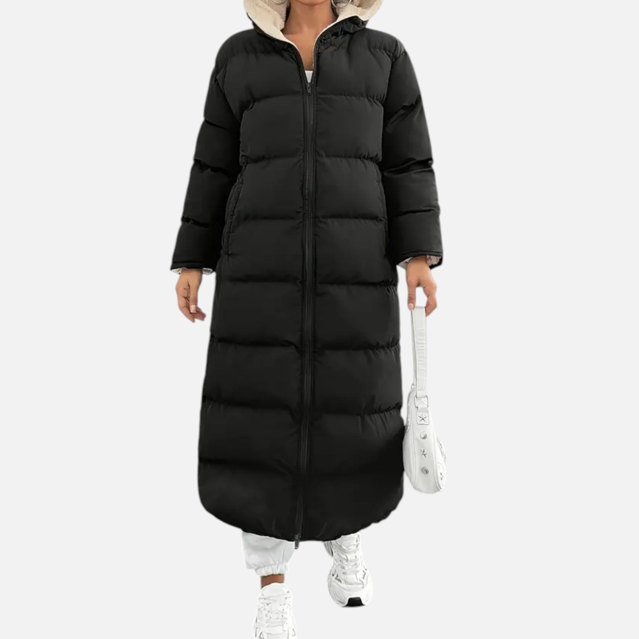 Valmonti | Women’s Elegant Long Puffer Coat