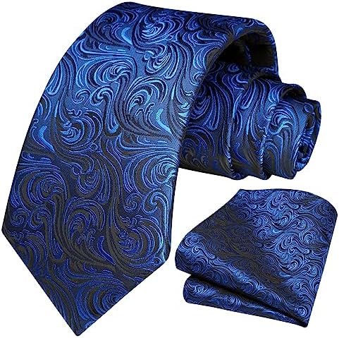 Pánská sada květované paisley kravaty – elegantní formální doplněk na svatby a společenské události