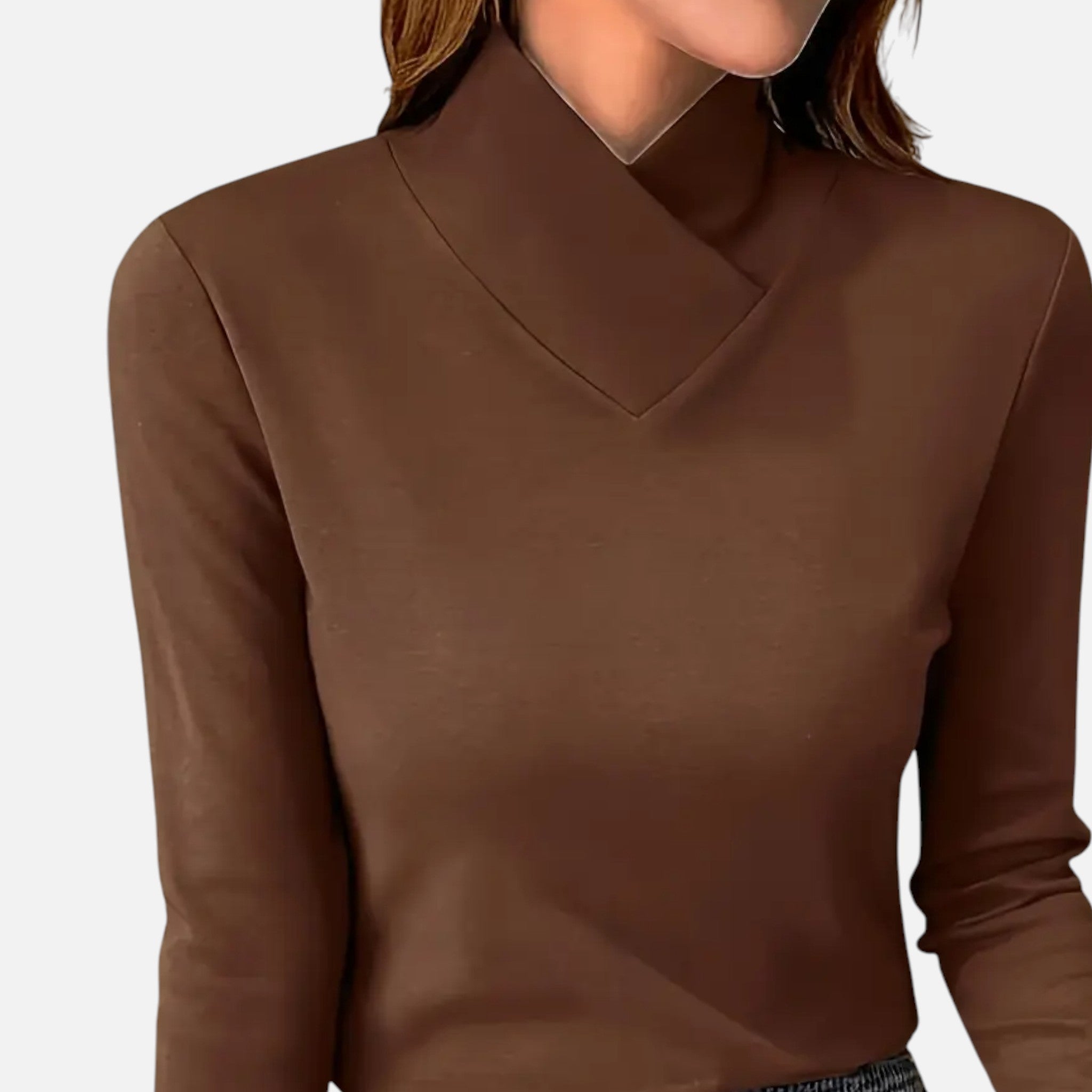 Valmonti | Women’s Criss-Cross Neck Blouse