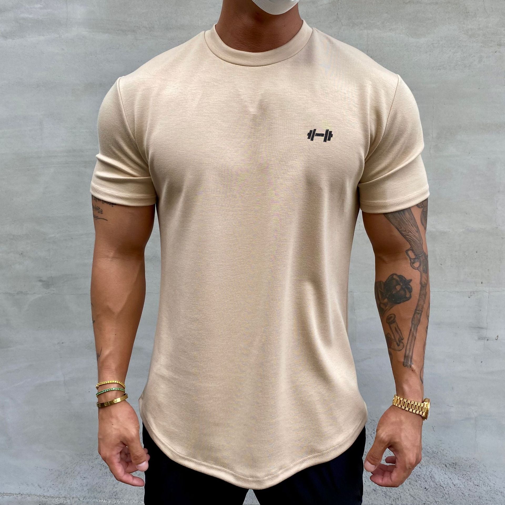 Men’s Breathable Casual T-Shirt – Lightweight Comfortable Stylish Everyday Summer Wear
