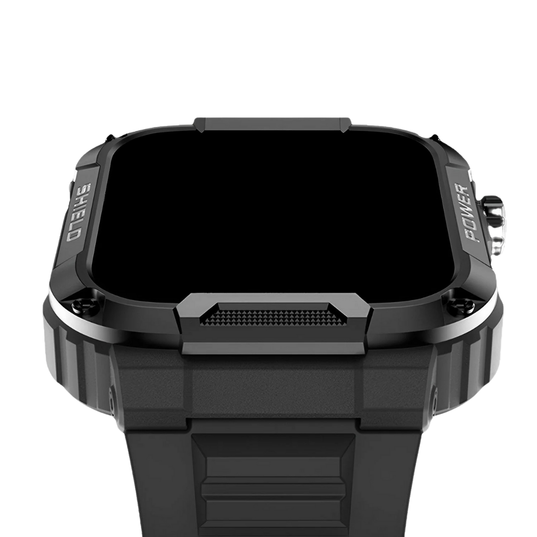 Herre Robust Smartwatch – IP67 Udendørs Fitnessur med 15 Dages Standby
