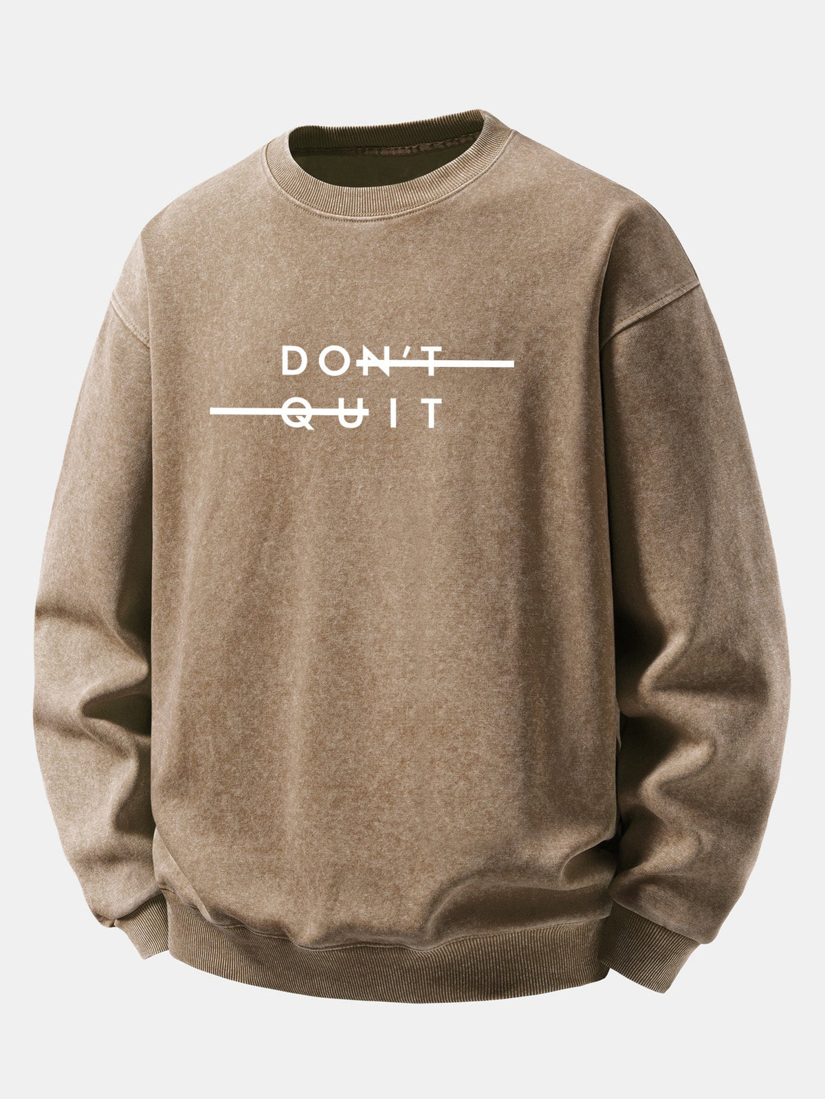 Bluză bărbătească vintage din bumbac prespălat, cu imprimeu frontal - croială lejeră, bluză streetwear cu guler rotund, pentru ținutele de zi cu zi