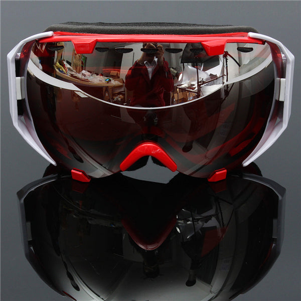 Men’s Spherical Anti-Fog Ski Goggles – Dual-Lens UV Protective Snowboard and Motorcycle Eyewear