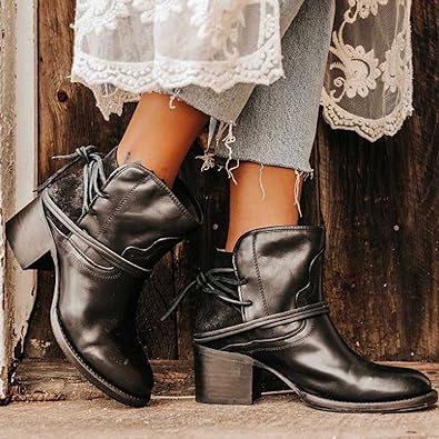 Women’s Leather Ankle Boots – Breathable Durable Comfort Fit for Everyday Elegant Styling