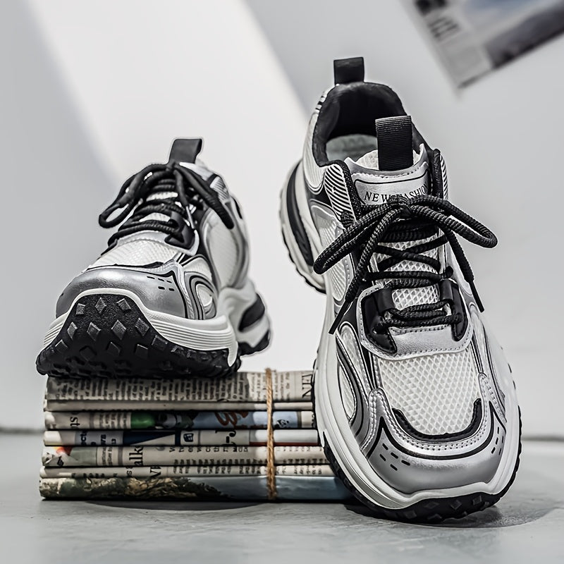 Ανδρικά-Γυναικεία Casual Sneakers με Κορδόνια για Πεζοπορία, Άνετα Παπούτσια Δρόμου, Καθημερινά Πολυχρηστικά Trainers Χαμηλού Ύψους