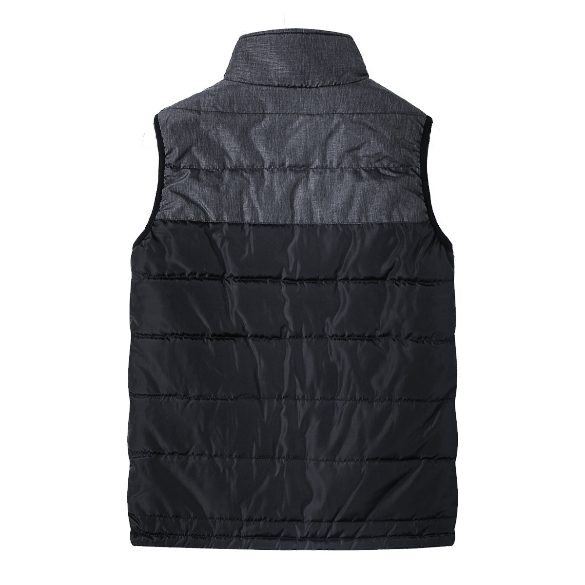 Men’s USB Heated Puffer Vest – Dual-Control Bodywarmer with Front and Back Heating Zones