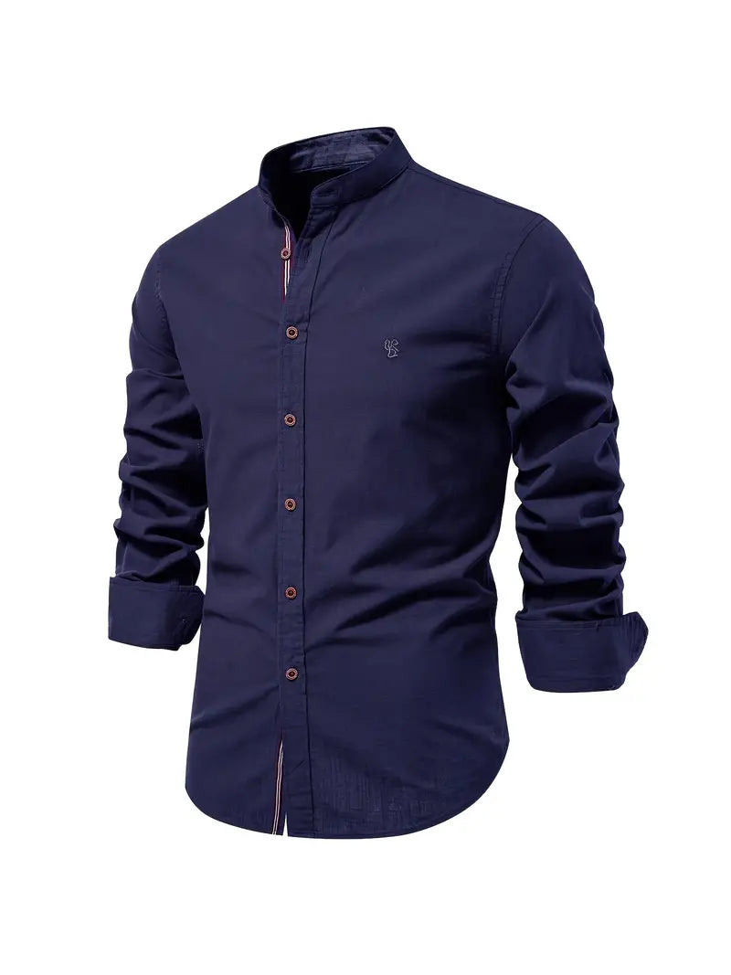 Men’s Classic Button Shirt – Elegant Comfortable Breathable Stylish Casual Smart Everyday Wear