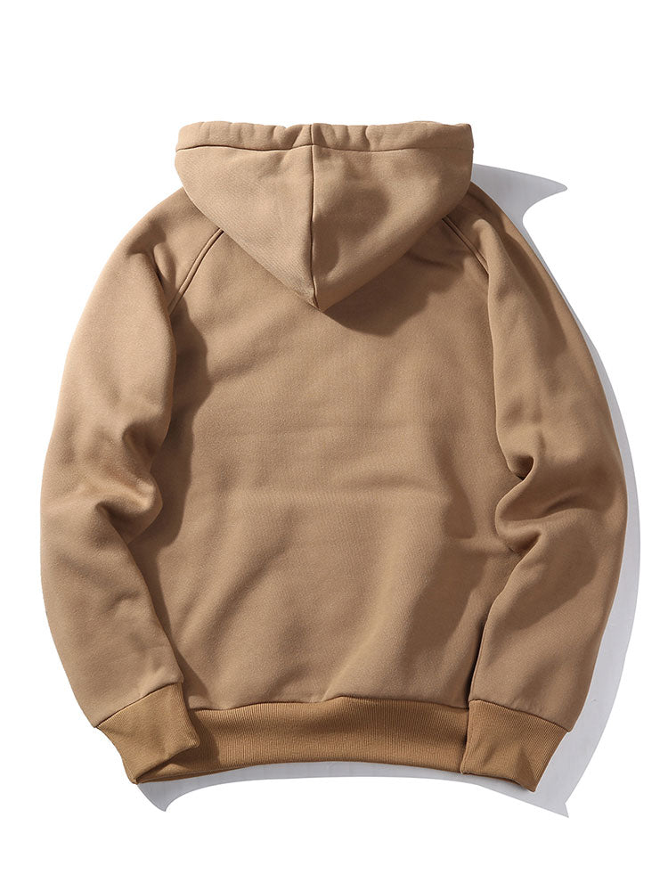 Men’s Raglan Pullover Tracksuit – Regular Fit Hoodie and Tapered Joggers for Daily Wear