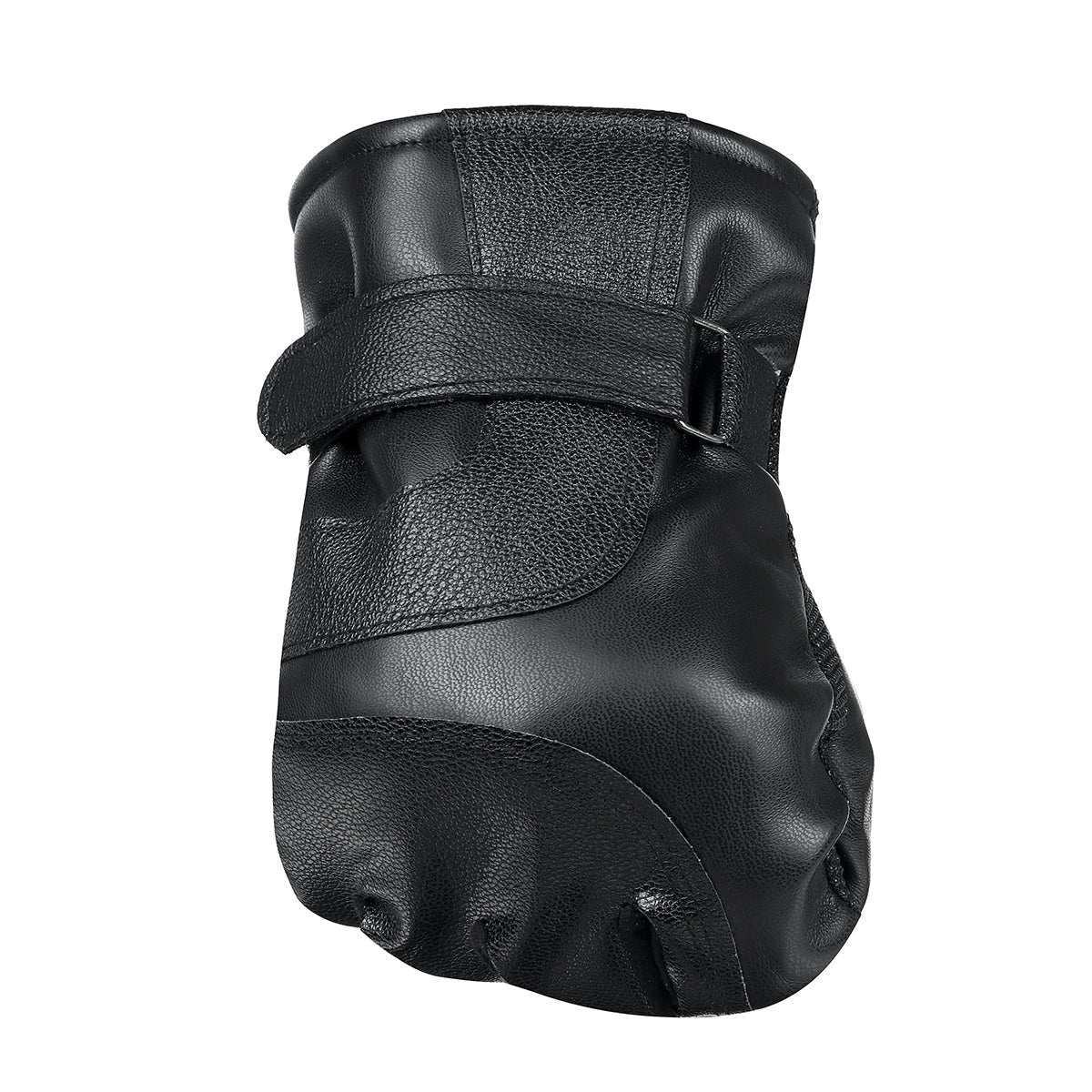 Men’s USB Heated Winter Motorcycle Gloves – Waterproof Touchscreen PU-Leather Thermal Riding Gloves with Adjustable Wrist Straps