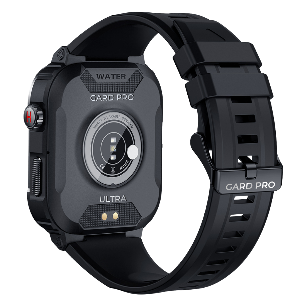 Herre Robust Smartwatch – IP67 Udendørs Fitnessur med 15 Dages Standby