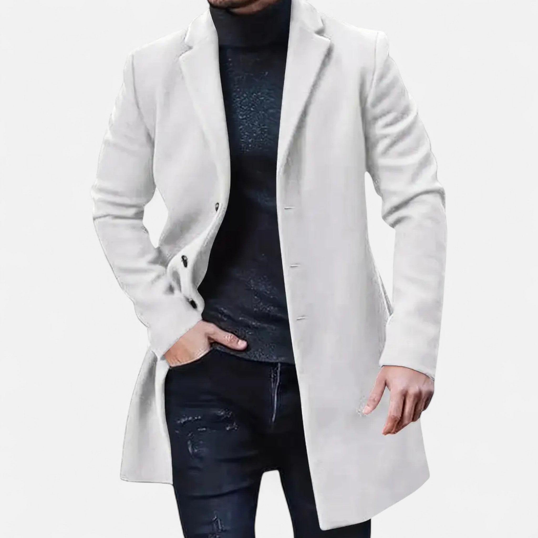 Valmonti | Men’s Classic Lapel Collar Jacket