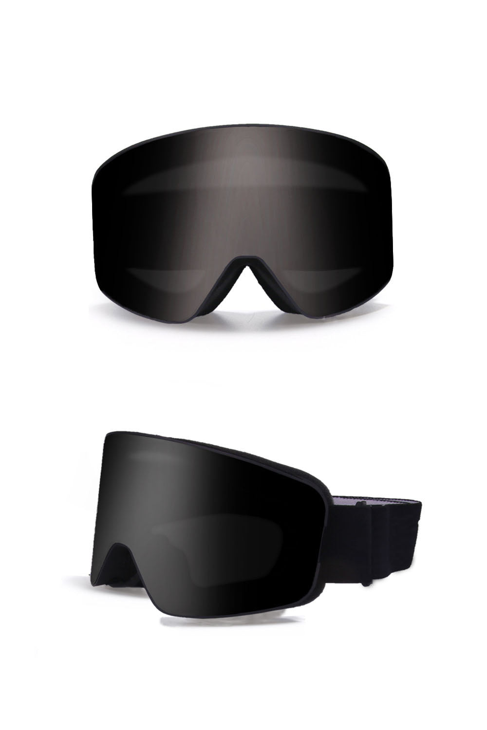 Pánské lyžařské brýle s dvojitým zorníkem – proti zamlžování, s UV ochranou, odolné proti větru, na snowboard a outdoorové sporty