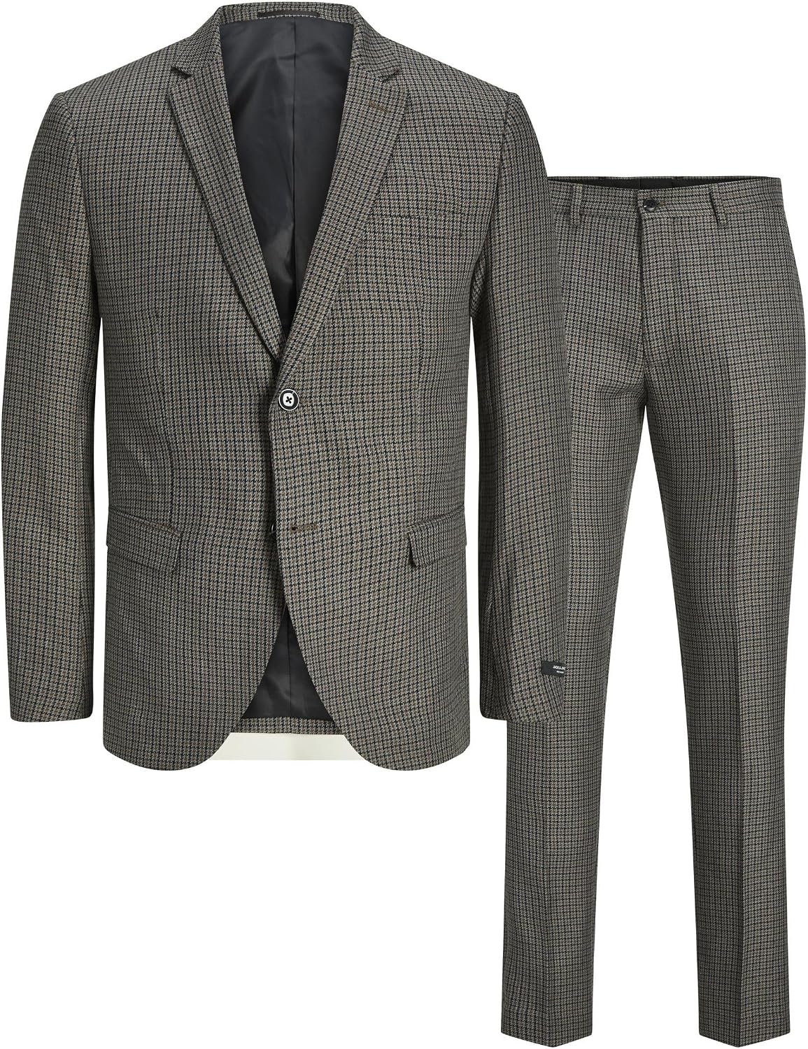 Men’s Super-Slim Formal Suit Set – Streamlined Two-Piece Tailoring for Business and Events
