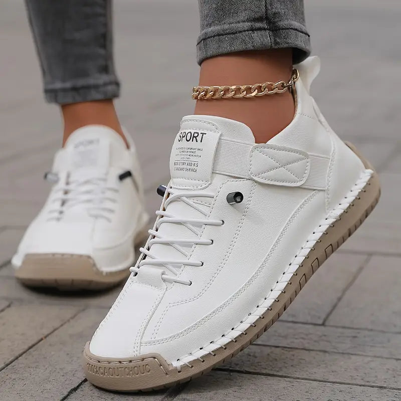 Women’s Orthopedic Leather Sneakers Everyday Comfort