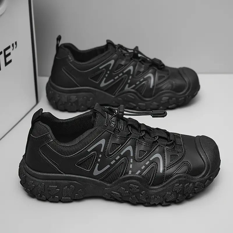 Zapatillas ortopédicas masculinas gruesas para caminar, transpirables, cómodas para el verano, con suela antideslizante y soporte