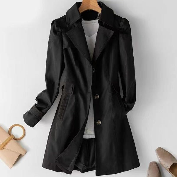 Women’s Chic Trenchcoat – Timeless Stylish Lightweight Layered Outerwear for Effortless Elegance