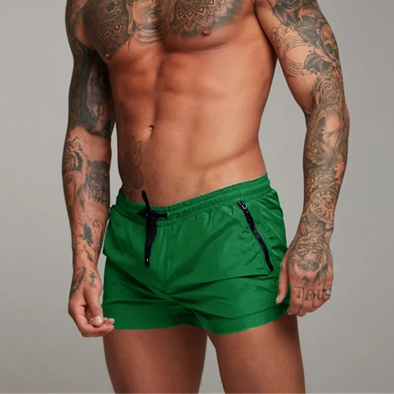 Men’s Quick-Drying Swim Shorts – Lightweight Stretch Drawstring Style for Beach Pool and Holiday Wear