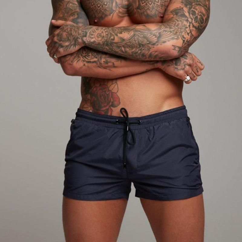 Men’s Quick-Drying Swim Shorts – Lightweight Stretch Drawstring Style for Beach Pool and Holiday Wear