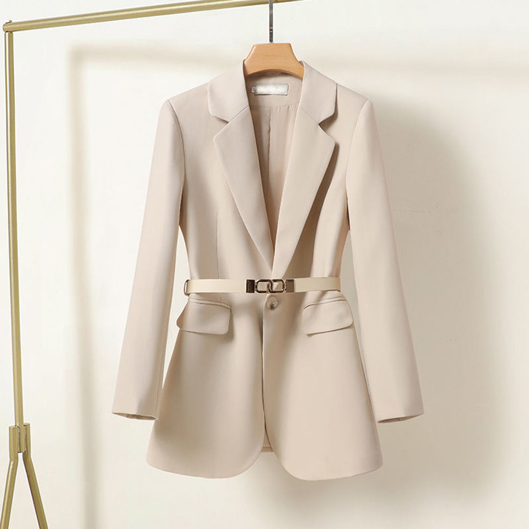 Women’s Elegant Tailored Blazer – Stylish Lightweight Structured Formal Casual Chic Outerwear Jacket
