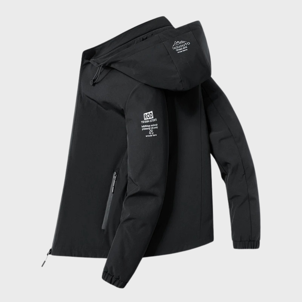 Herren-Winterjacke mit Kapuze – Elegante, gefütterte Oberbekleidung für den Alltag bei kaltem Wetter