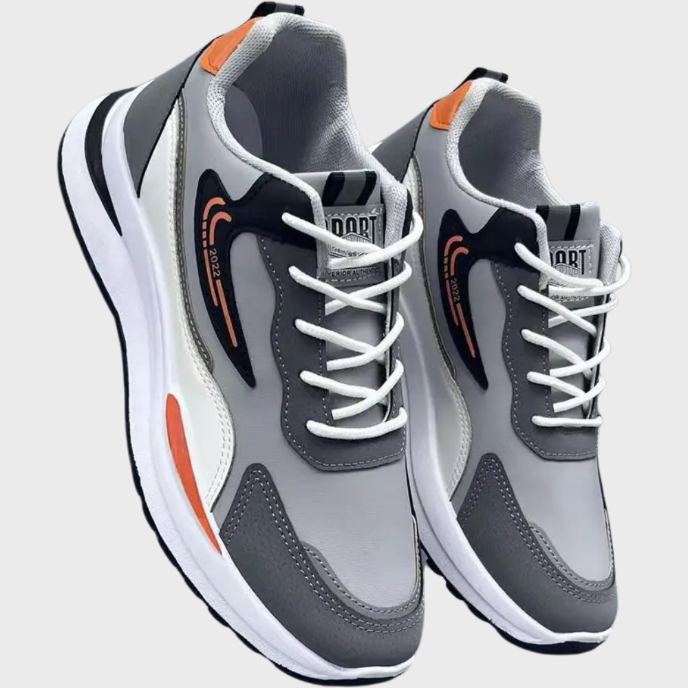 Męskie masywne sneakersy z kontrastowymi panelami i amortyzowaną podeszwą