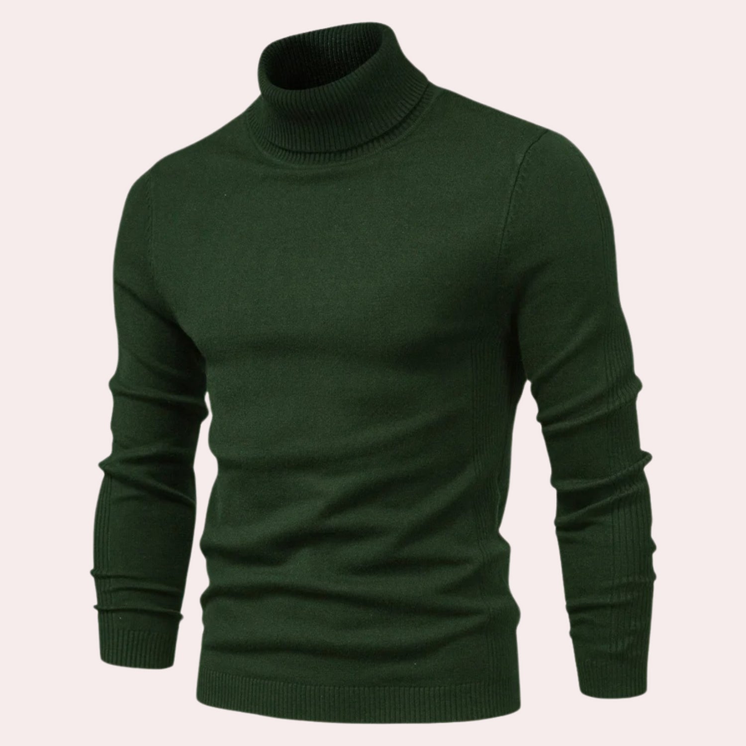 Maglione dolcevita da uomo – Maglia in cotone morbido Comodo e alla moda Casual per tutti i giorni e stratificazione