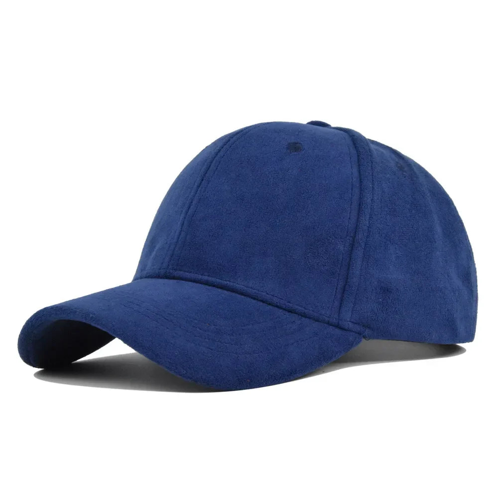 Montero Suede Retro Baseball Snapback – Justerbar Unisex Streetwear Kasket