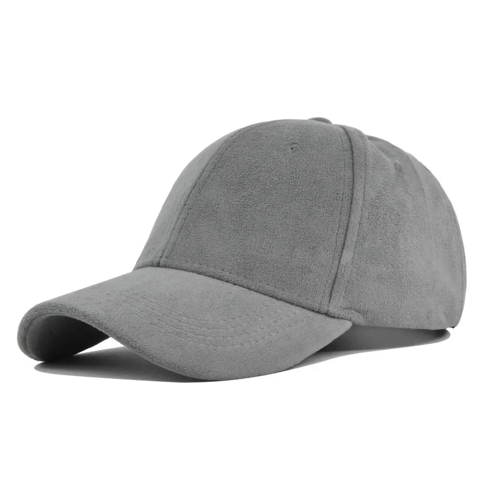 Montero Suede Retro Baseball Snapback – Justerbar Unisex Streetwear Kasket