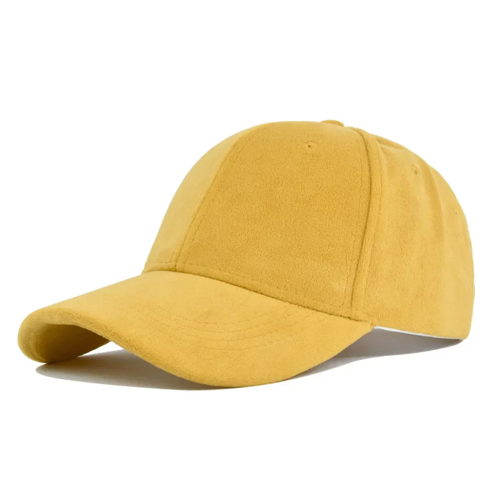 Montero Suede Retro Baseball Snapback – Justerbar Unisex Streetwear Kasket