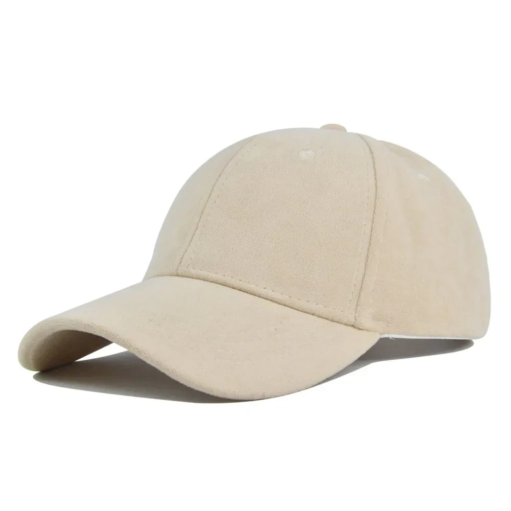 Montero Suede Retro Baseball Snapback – Justerbar Unisex Streetwear Kasket